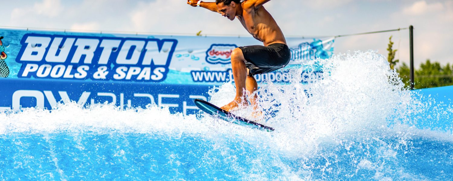 FlowRider Will catching air